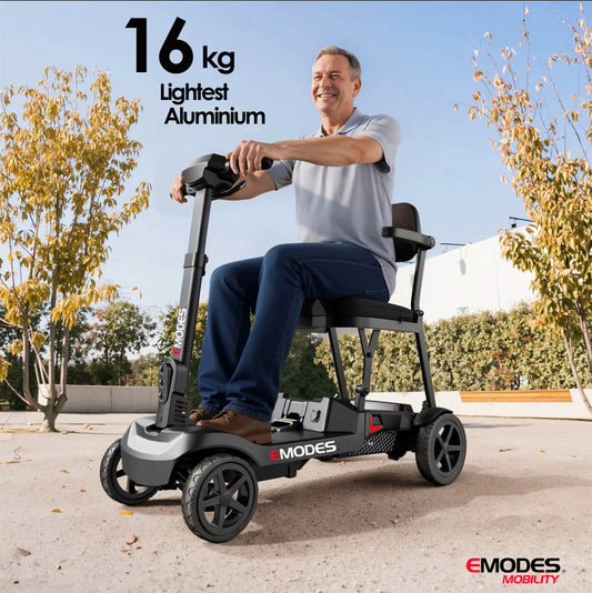 Emodes 985S Litefold 16KG Lightweight Folding Travel Scooter