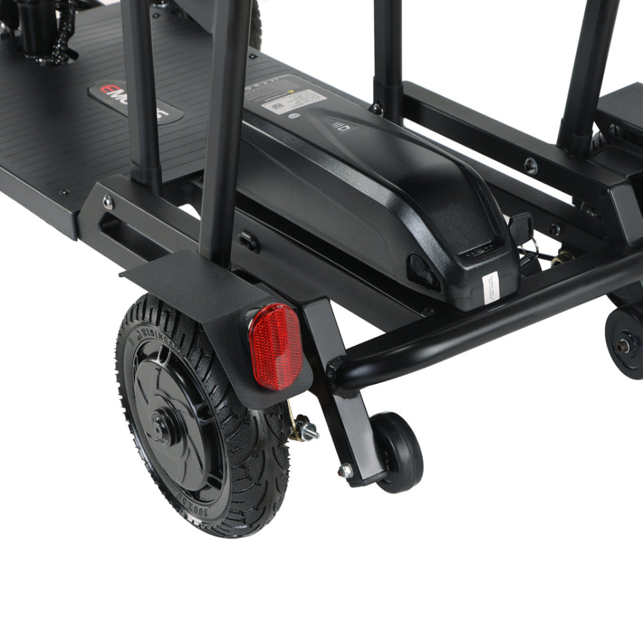 EM310B Lightweight Instant Folding Mobility Scooter – Black (Ex Display)