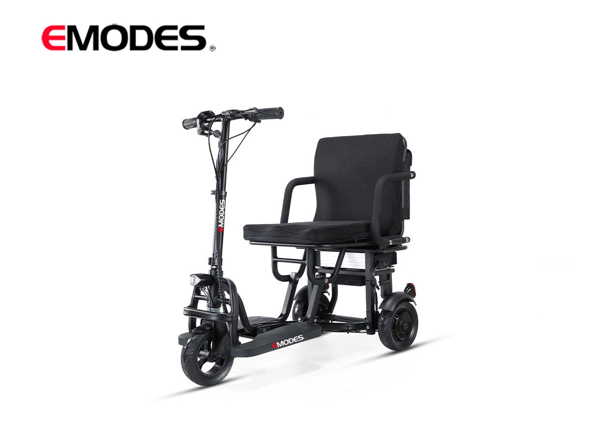 Emodes 36300 Black Lightweight Folding Travel Scooter