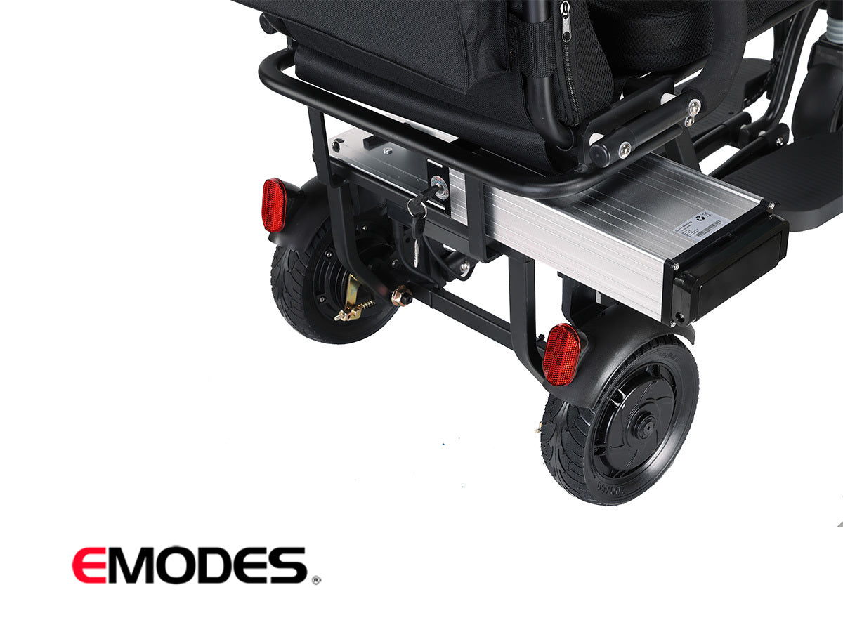 Emodes 36300 Black Lightweight Folding Travel Scooter