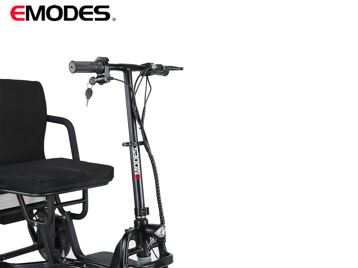 Emodes 36300 Black Lightweight Folding Travel Scooter