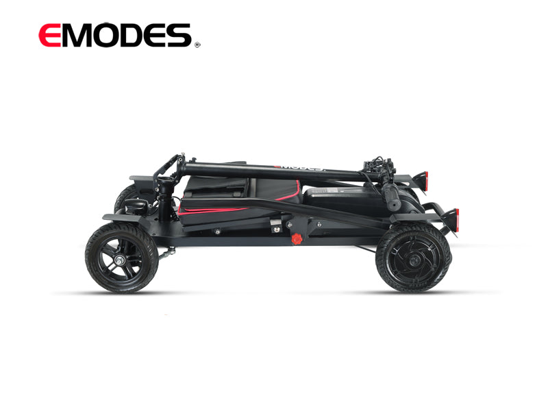 EM310B Lightweight Instant Folding Mobility Scooter – Black (Ex Display)