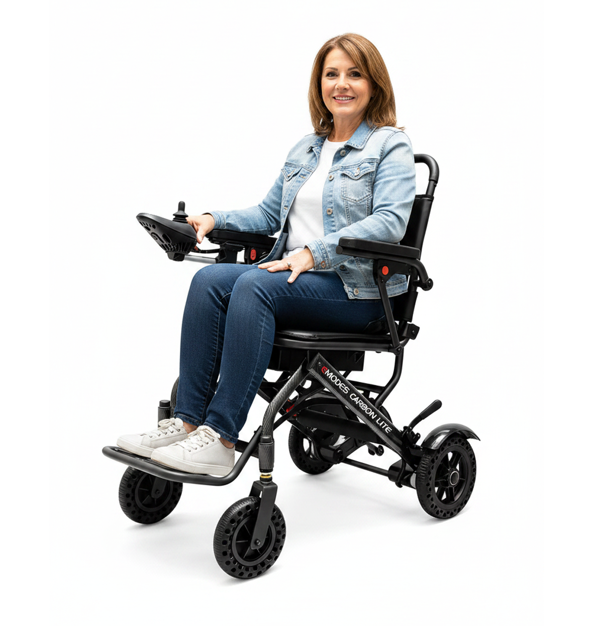 Emodes EM710 Carbon Lite 14.5kg Folding Electric Wheelchair