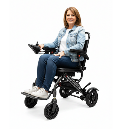 Emodes EM710 Carbon Lite 14.5kg Folding Electric Wheelchair