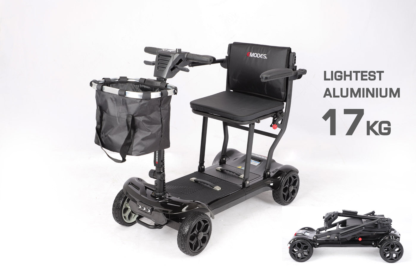 Emodes 985 Swiftfold 17KG Lightweight Folding Travel Scooter