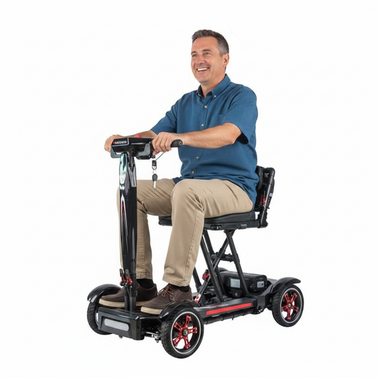 Emodes EM05A Carbonfold 18.5kg Lightweight Folding Mobility Scooter