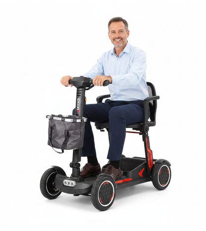 Emodes EM996 Dynafold 18.5kg Lightweight Folding Mobility Scooter