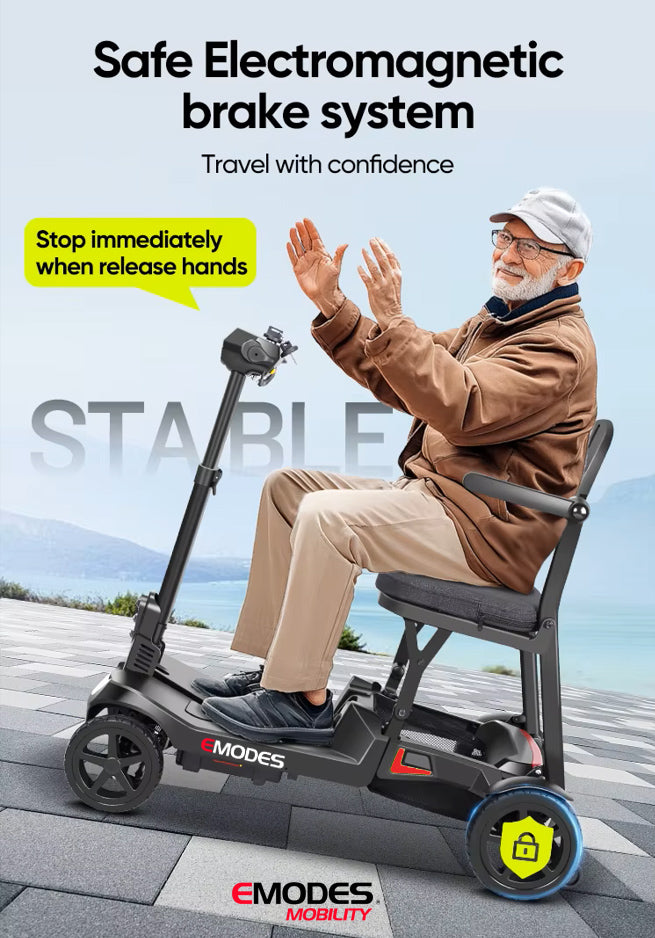 Emodes 985S Litefold 16KG Lightweight Folding Travel Scooter
